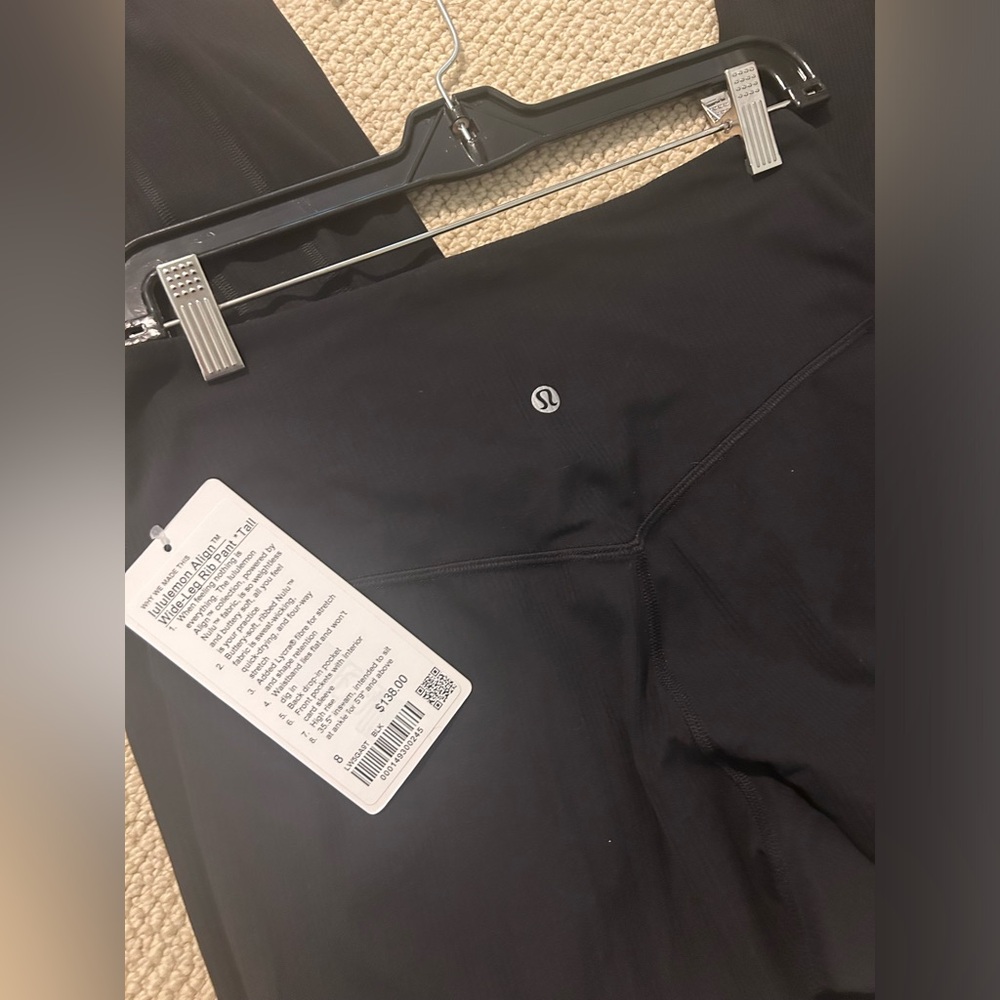 NWT Lululemon Align Wide Leg Ribbed Pant *Tall*